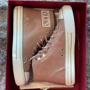 Valentino high top sneakers